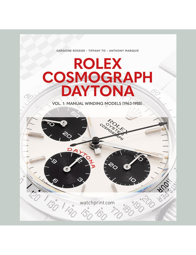 Book about vintage manual models of the Rolex Cosmograph Daytona